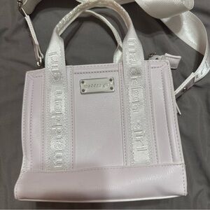 Madden Girl Mini White Tote Purse